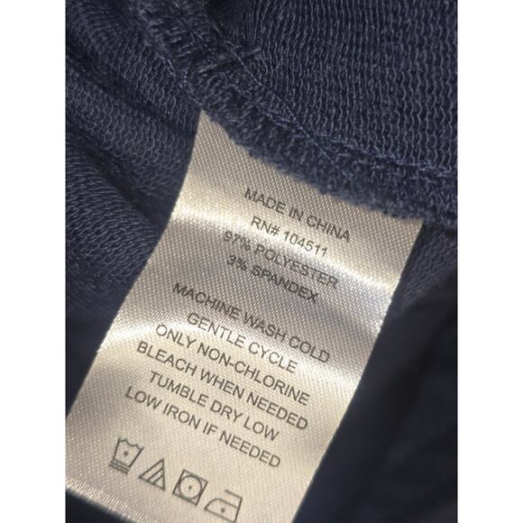 Berkely Jensen Joggers Mens Size XXL Blue Pull on Elastic Waist - Picture 9 of 10